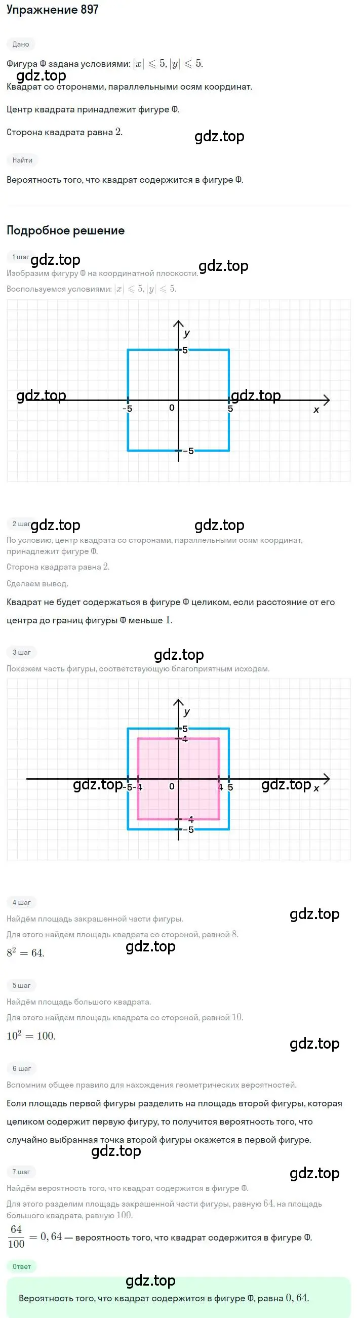 Решение номер 897 (страница 301) гдз по алгебре 8 класс Дорофеев, Суворова, учебник