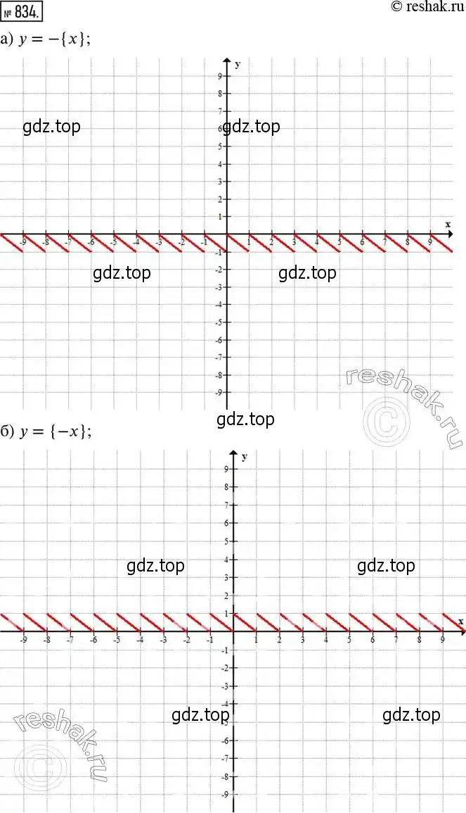 Решение 2. номер 834 (страница 271) гдз по алгебре 8 класс Дорофеев, Суворова, учебник