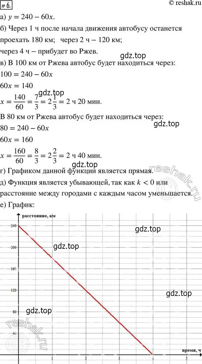 Решение 2. номер 6 (страница 278) гдз по алгебре 8 класс Дорофеев, Суворова, учебник