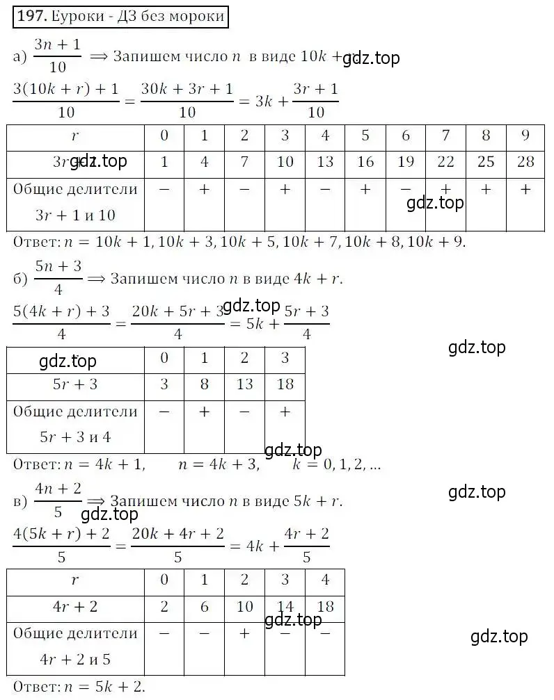 Решение 3. номер 197 (страница 55) гдз по алгебре 8 класс Дорофеев, Суворова, учебник