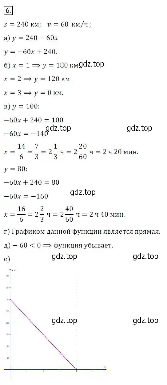 Решение 3. номер 6 (страница 278) гдз по алгебре 8 класс Дорофеев, Суворова, учебник