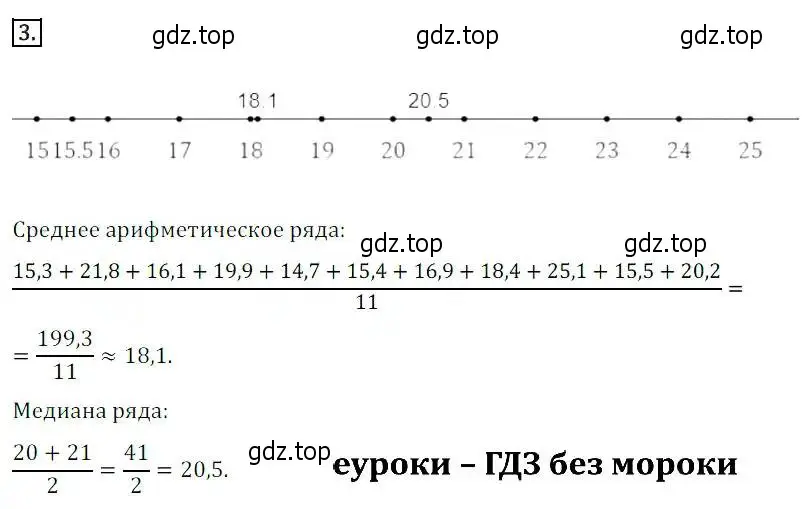 Решение 3. номер 3 (страница 290) гдз по алгебре 8 класс Дорофеев, Суворова, учебник