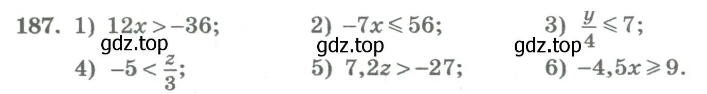 Условие номер 187 (страница 73) гдз по алгебре 8 класс Колягин, Ткачева, учебник