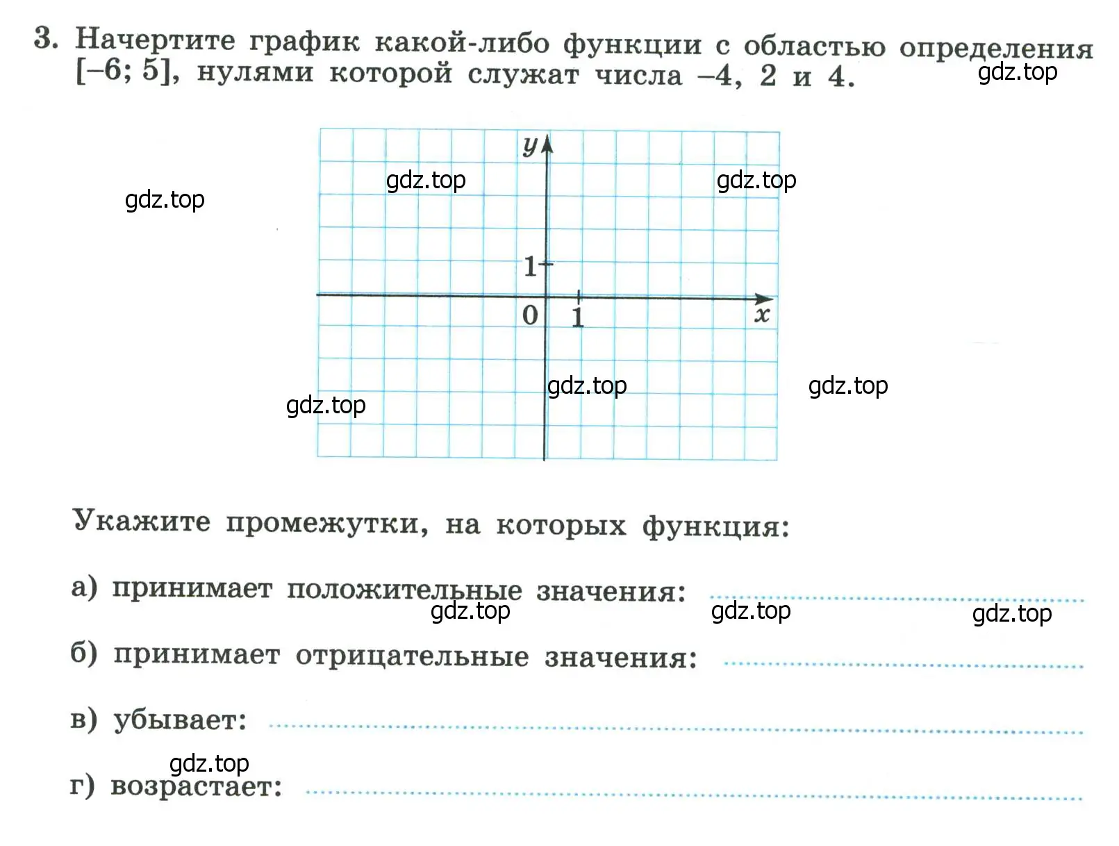 Условие номер 3 (страница 93) гдз по алгебре 8 класс Крайнева, Миндюк, рабочая тетрадь 2 часть