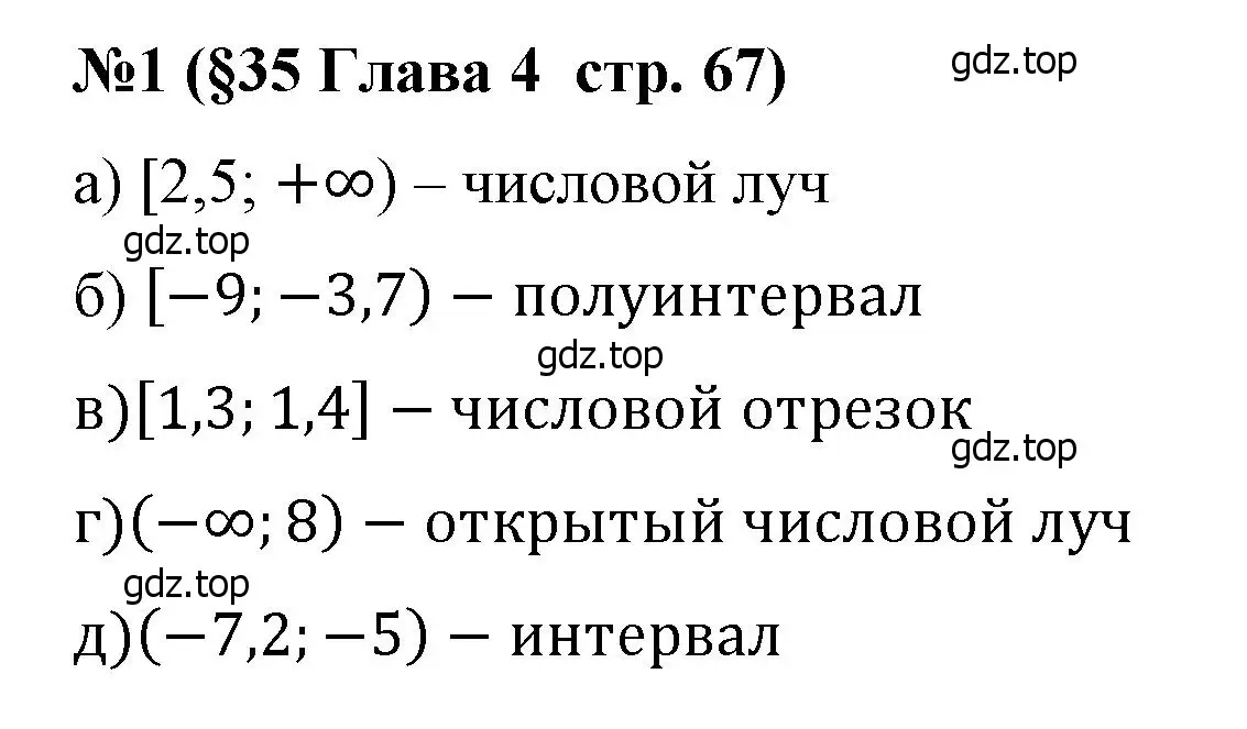 Решение номер 1 (страница 67) гдз по алгебре 8 класс Крайнева, Миндюк, рабочая тетрадь 2 часть