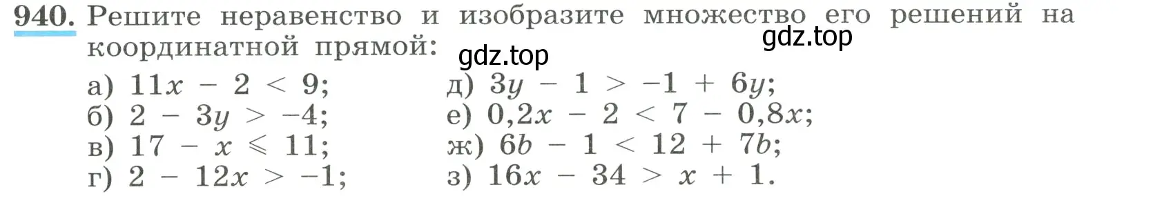 Условие номер 940 (страница 211) гдз по алгебре 8 класс Макарычев, Миндюк, учебник