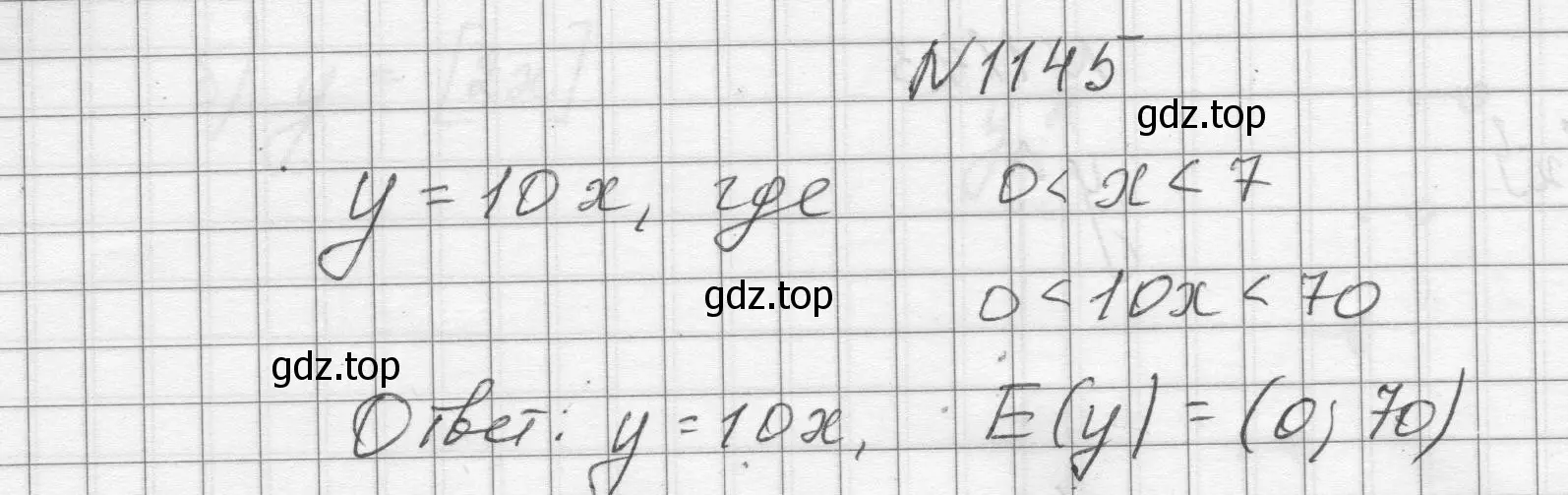 Решение номер 1145 (страница 257) гдз по алгебре 8 класс Макарычев, Миндюк, учебник