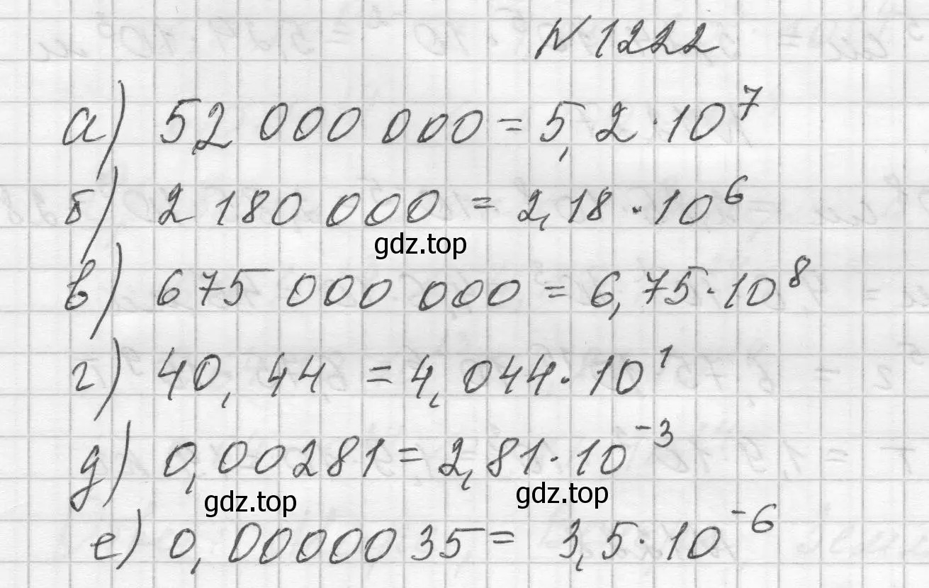 Решение номер 1222 (страница 271) гдз по алгебре 8 класс Макарычев, Миндюк, учебник