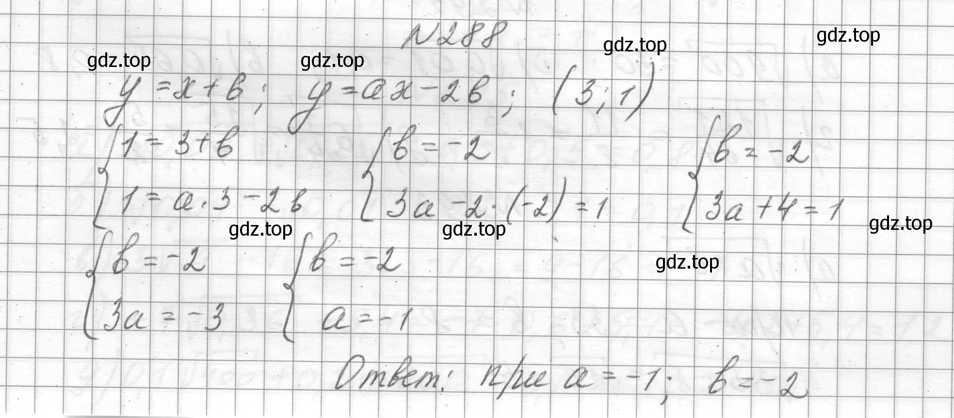 Решение номер 288 (страница 70) гдз по алгебре 8 класс Макарычев, Миндюк, учебник