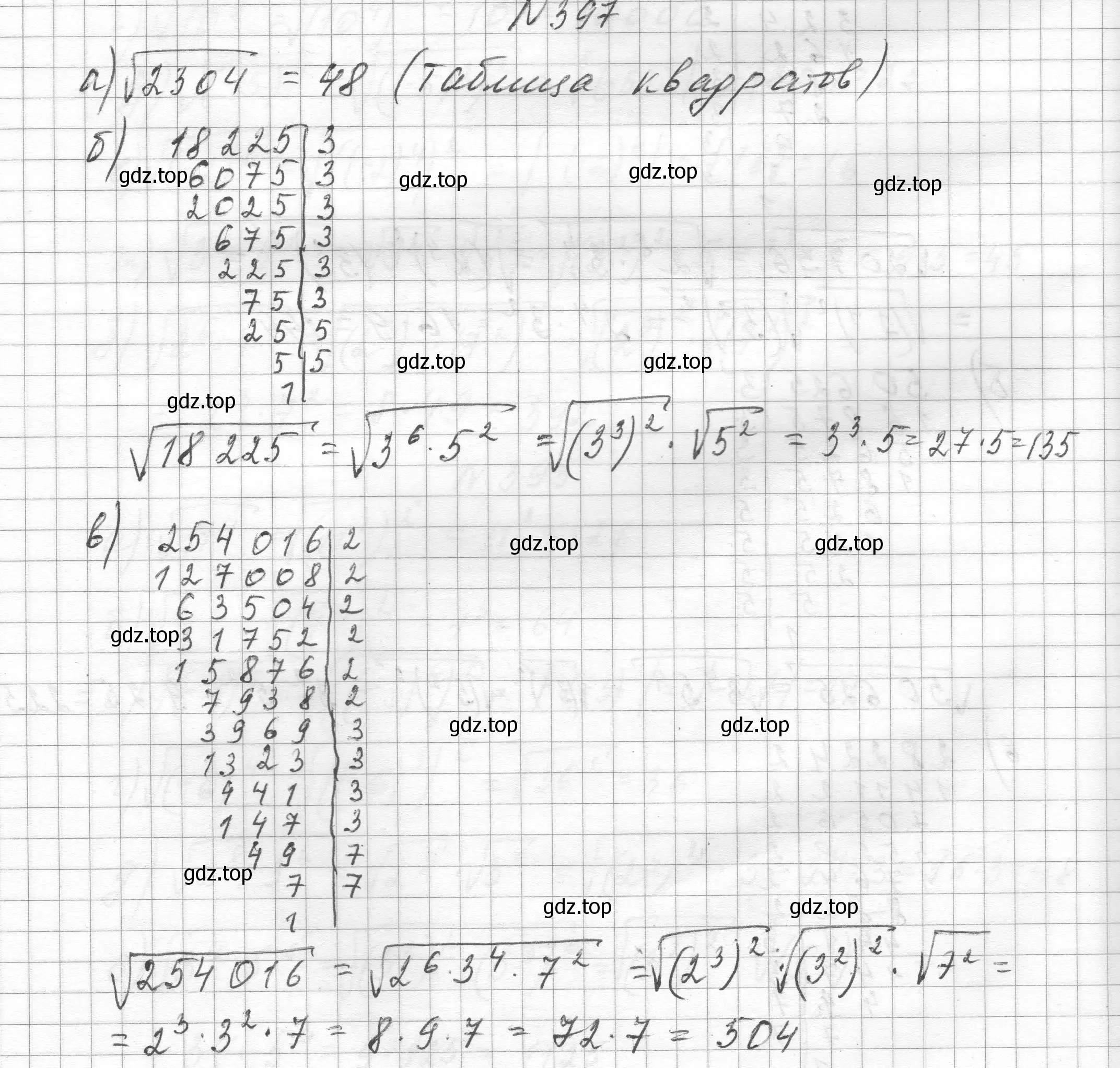 Решение номер 397 (страница 94) гдз по алгебре 8 класс Макарычев, Миндюк, учебник