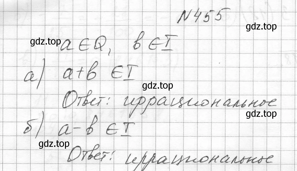 Решение номер 455 (страница 107) гдз по алгебре 8 класс Макарычев, Миндюк, учебник