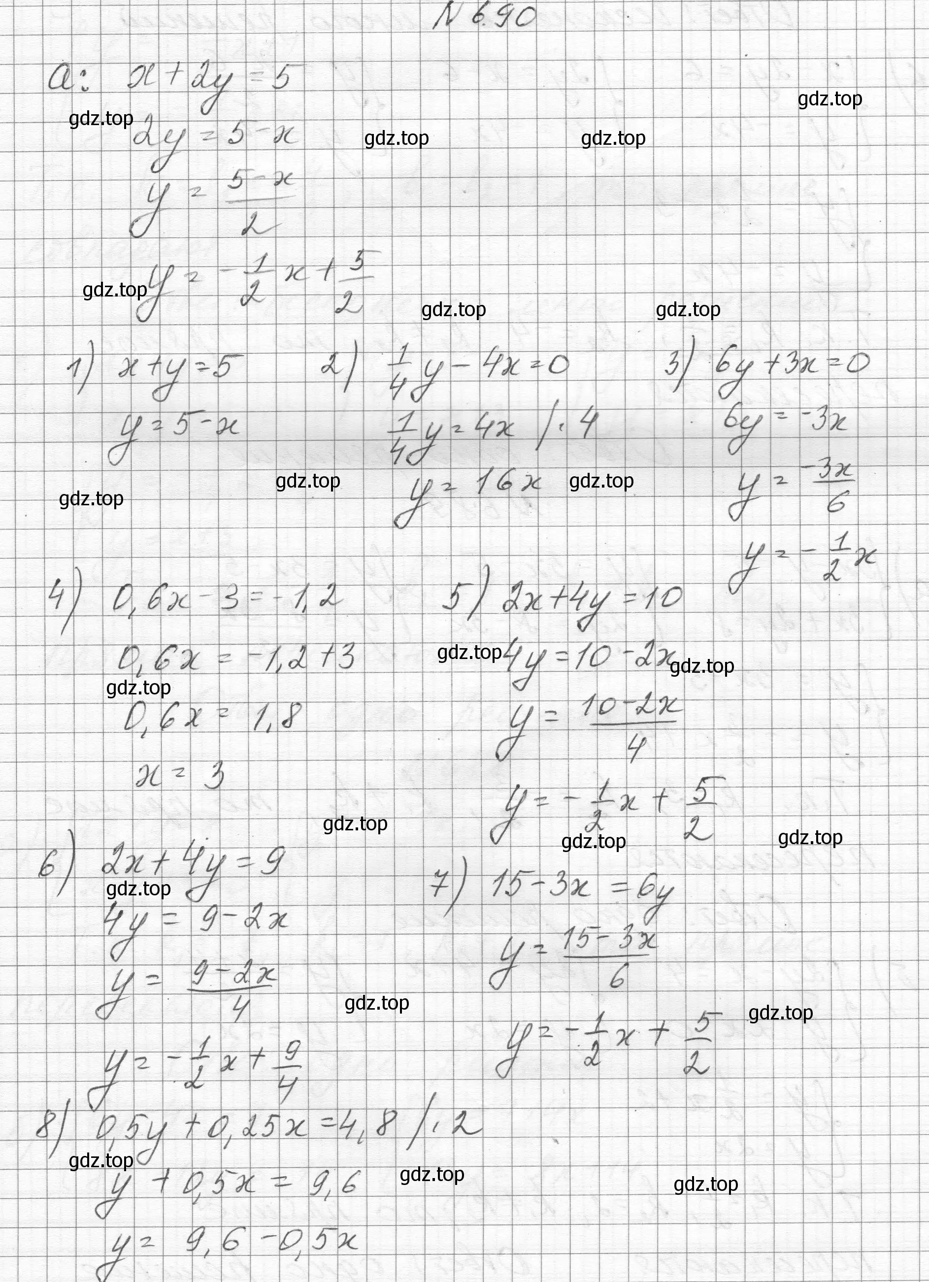 Решение номер 690 (страница 162) гдз по алгебре 8 класс Макарычев, Миндюк, учебник