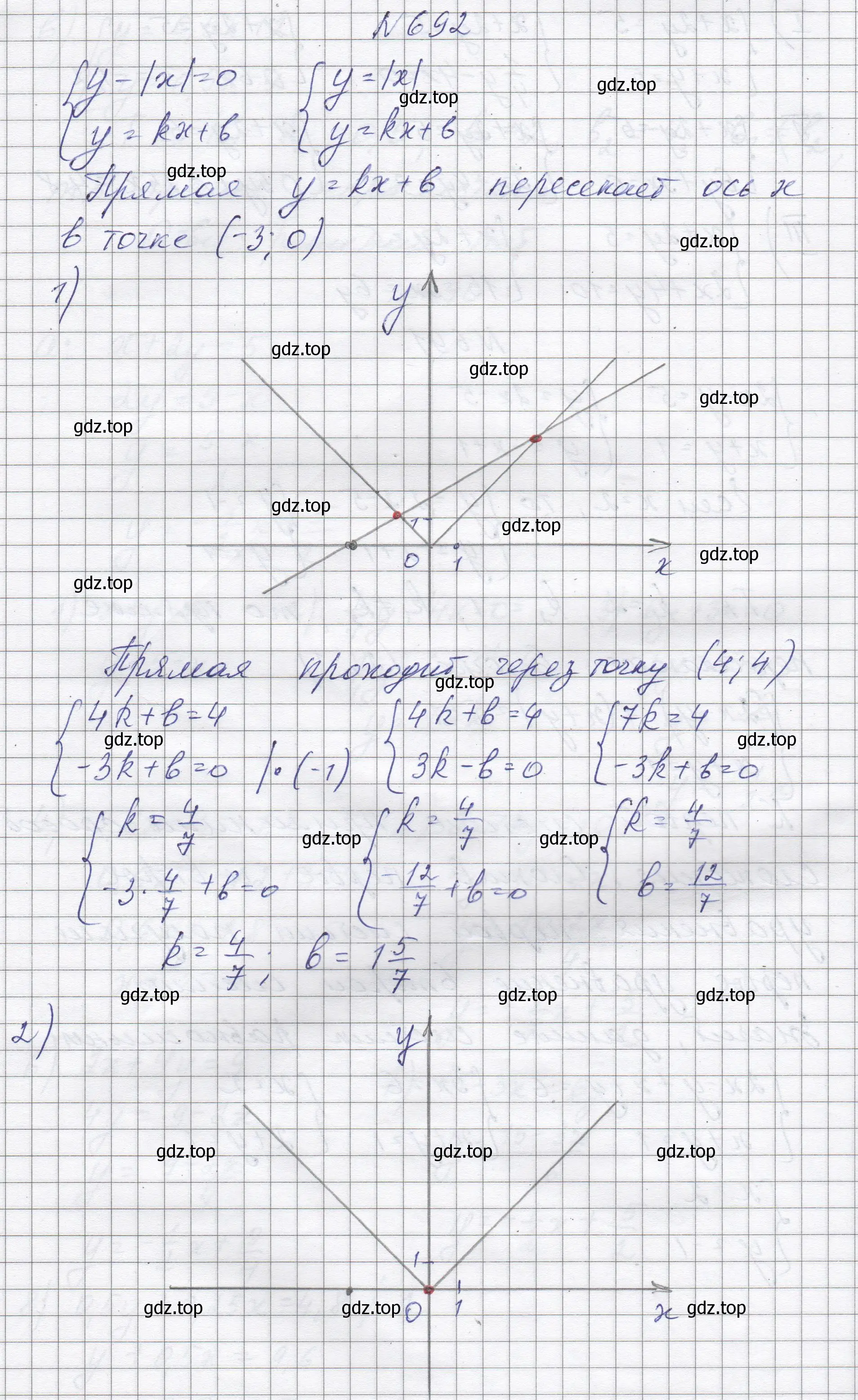 Решение номер 692 (страница 162) гдз по алгебре 8 класс Макарычев, Миндюк, учебник