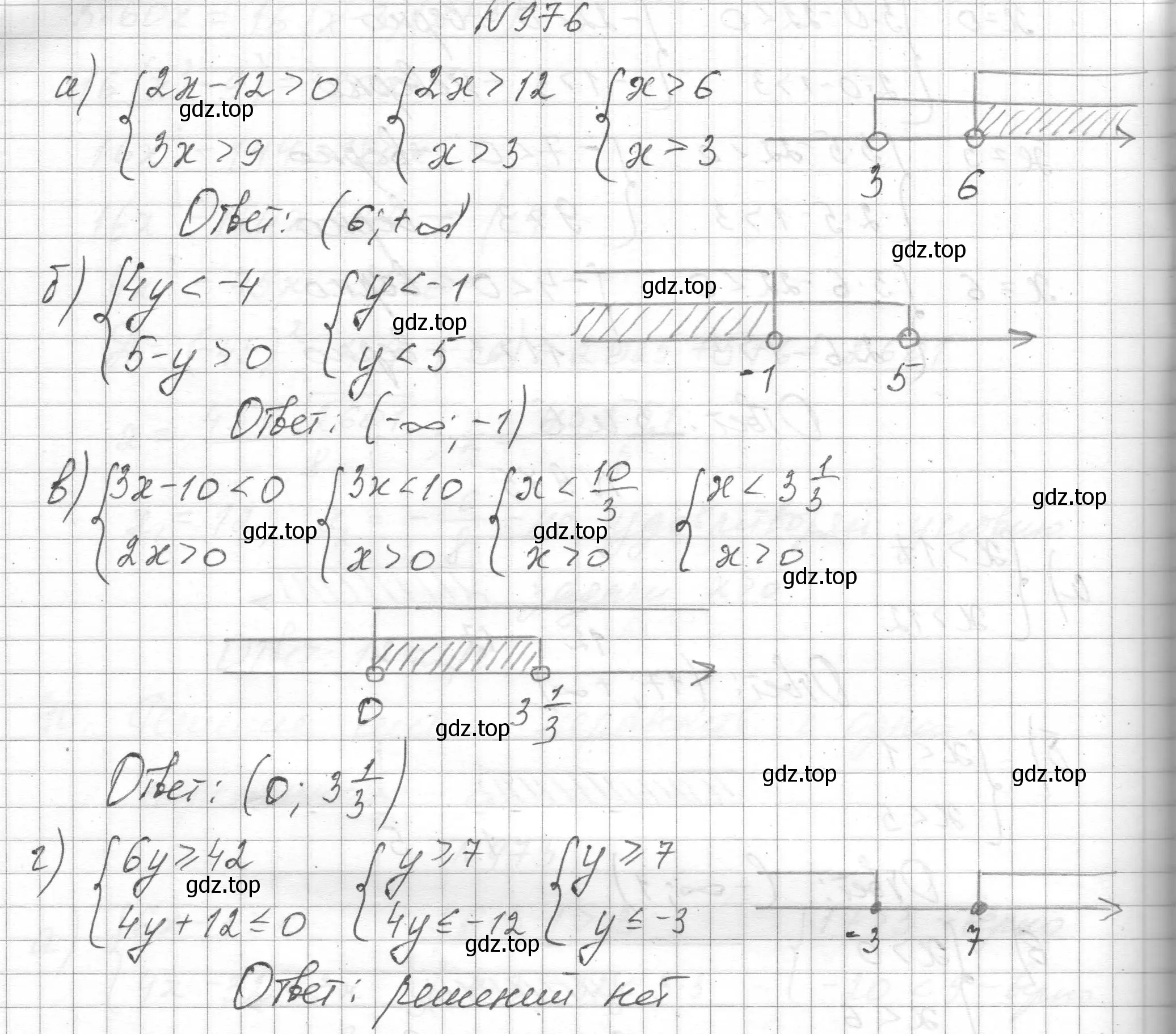 Решение номер 976 (страница 219) гдз по алгебре 8 класс Макарычев, Миндюк, учебник