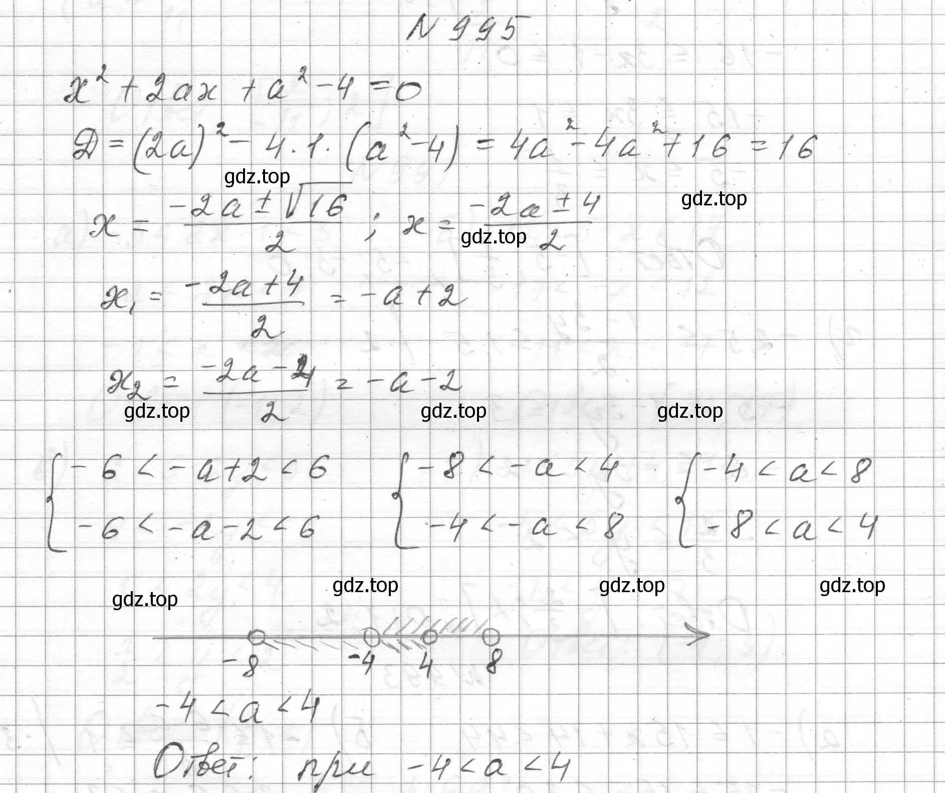 Решение номер 995 (страница 222) гдз по алгебре 8 класс Макарычев, Миндюк, учебник