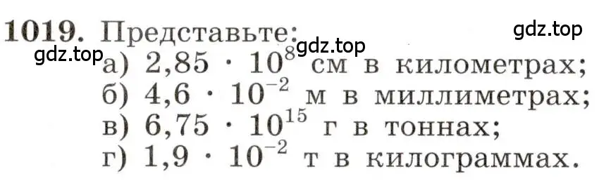 Условие номер 1019 (страница 224) гдз по алгебре 8 класс Макарычев, Миндюк, учебник