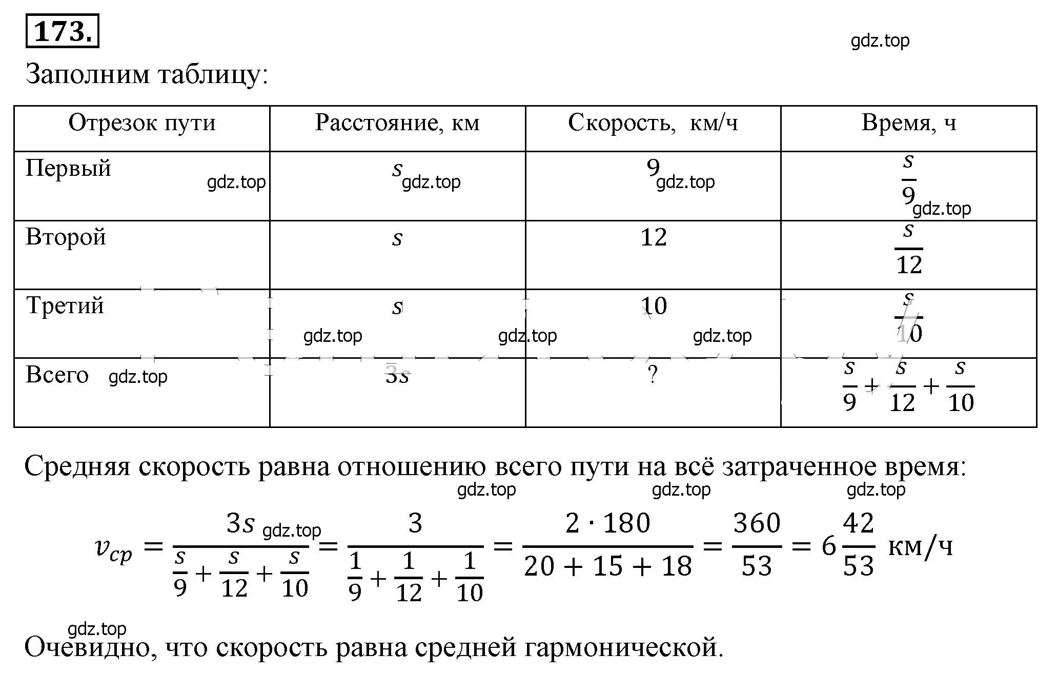 Решение 4. номер 173 (страница 43) гдз по алгебре 8 класс Макарычев, Миндюк, учебник