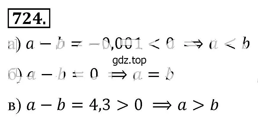Решение 4. номер 724 (страница 163) гдз по алгебре 8 класс Макарычев, Миндюк, учебник