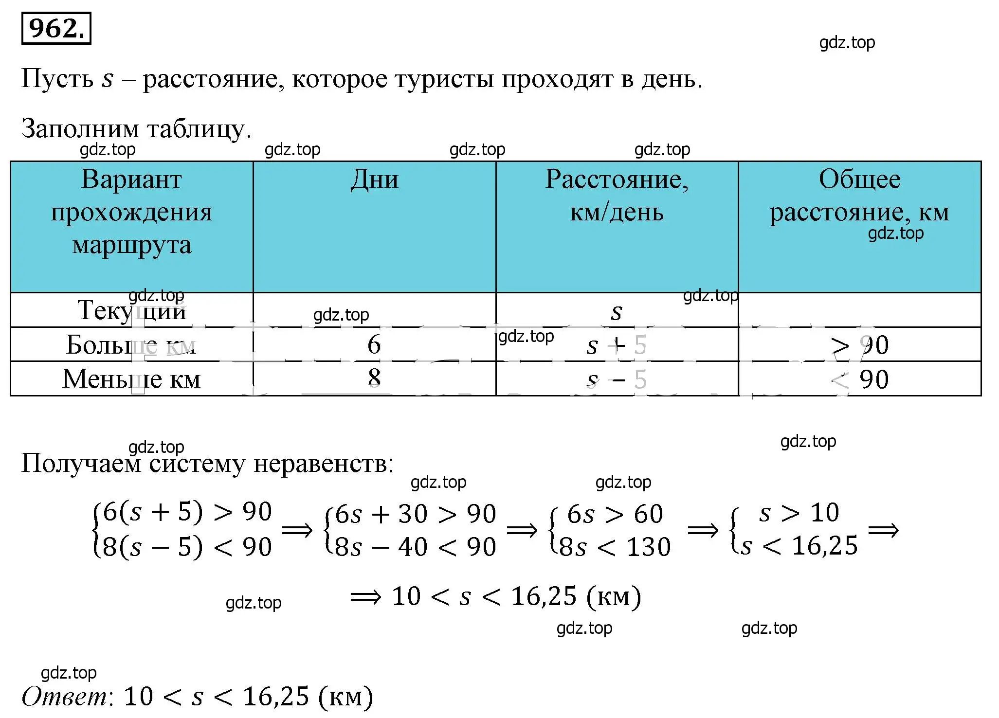 Решение 4. номер 962 (страница 212) гдз по алгебре 8 класс Макарычев, Миндюк, учебник