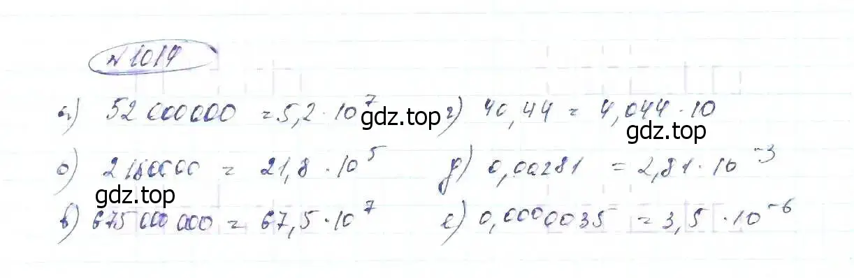 Решение 6. номер 1014 (страница 223) гдз по алгебре 8 класс Макарычев, Миндюк, учебник