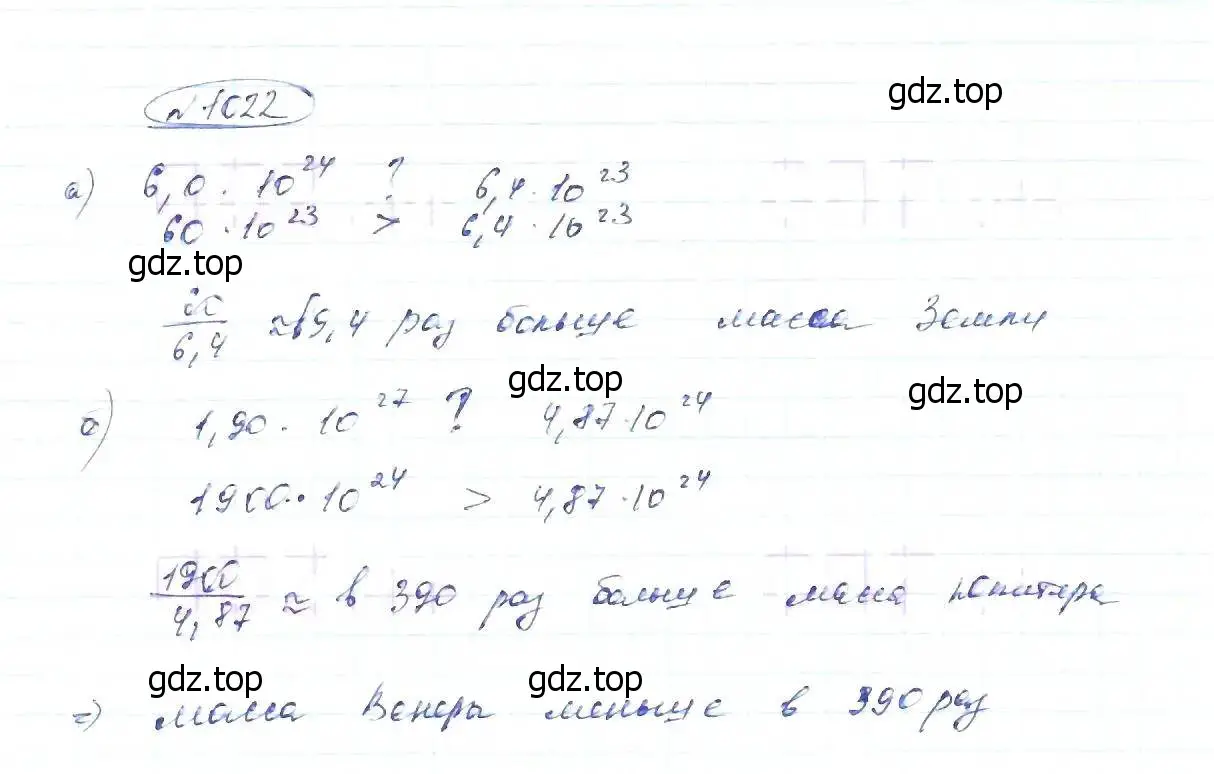 Решение 6. номер 1022 (страница 224) гдз по алгебре 8 класс Макарычев, Миндюк, учебник