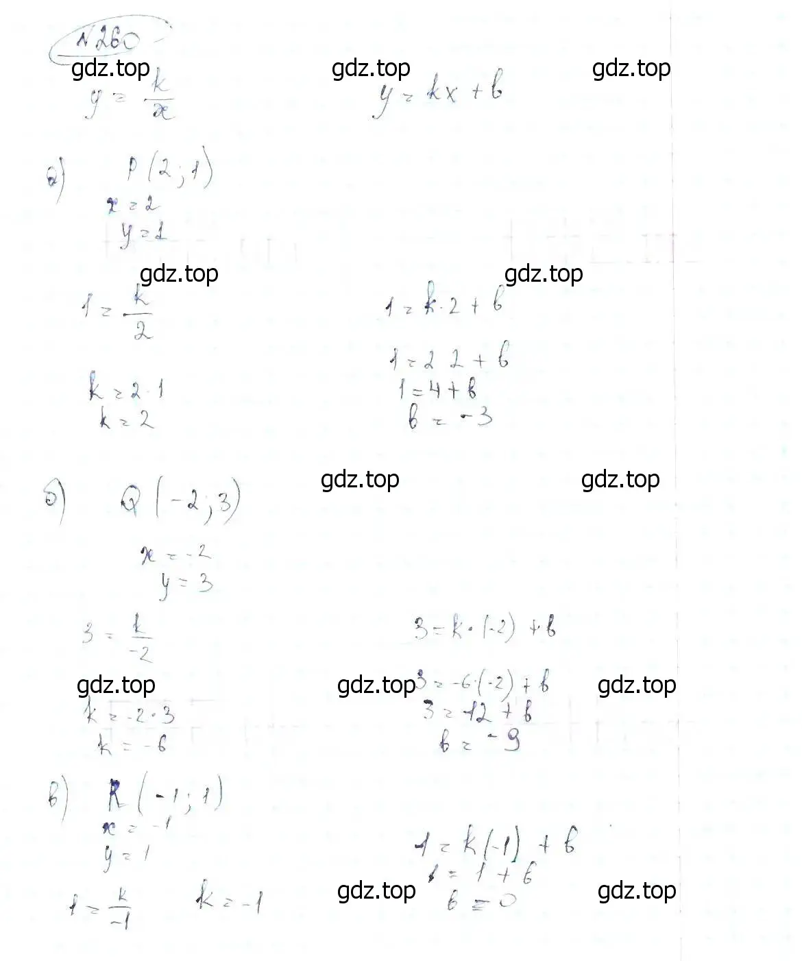 Решение 6. номер 260 (страница 60) гдз по алгебре 8 класс Макарычев, Миндюк, учебник