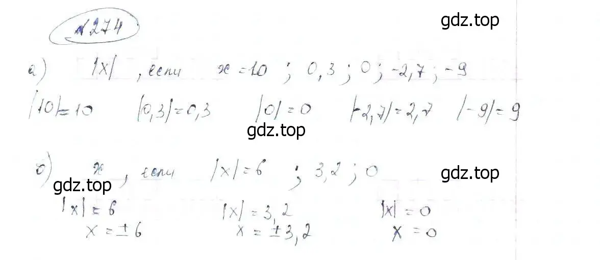 Решение 6. номер 274 (страница 66) гдз по алгебре 8 класс Макарычев, Миндюк, учебник