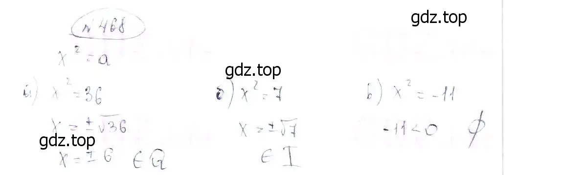 Решение 6. номер 468 (страница 110) гдз по алгебре 8 класс Макарычев, Миндюк, учебник