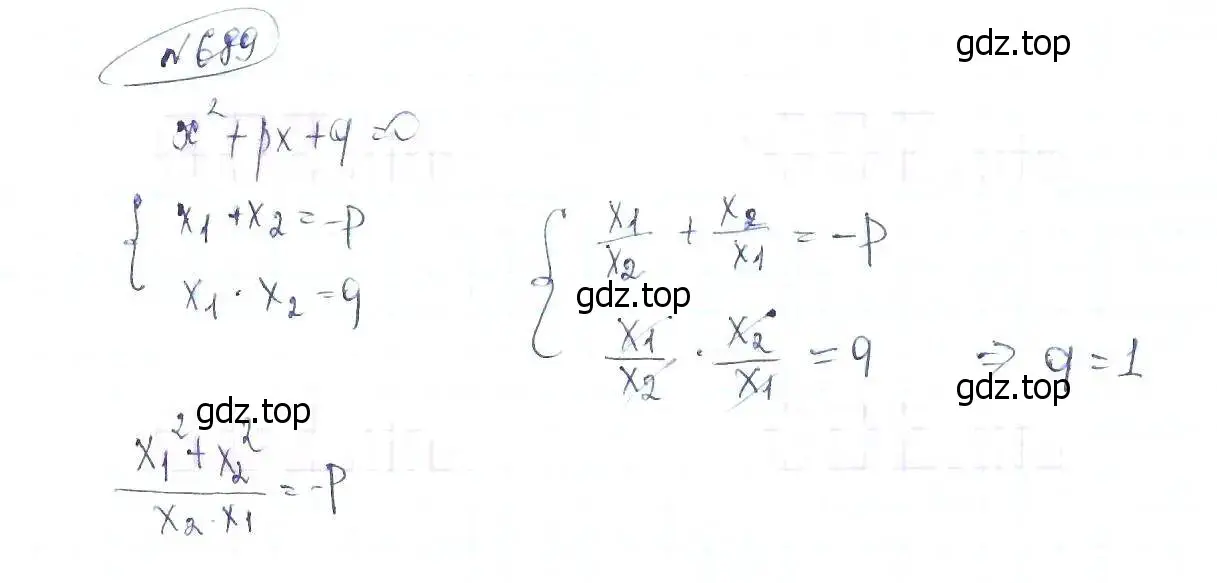Решение 6. номер 689 (страница 154) гдз по алгебре 8 класс Макарычев, Миндюк, учебник