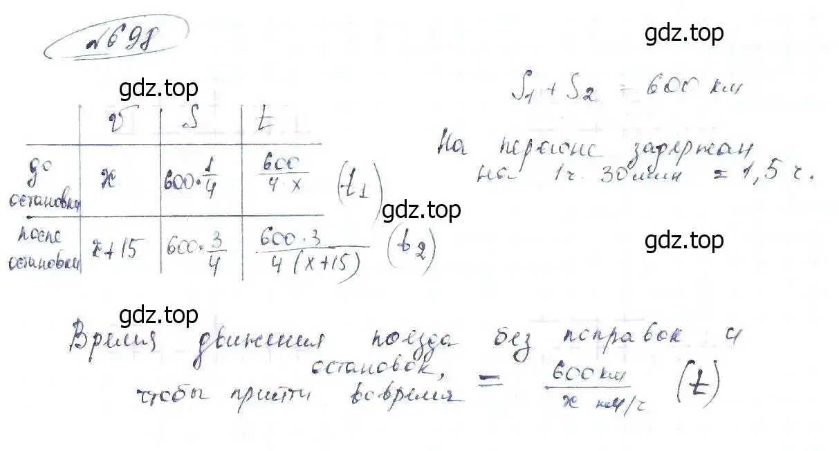 Решение 6. номер 698 (страница 156) гдз по алгебре 8 класс Макарычев, Миндюк, учебник