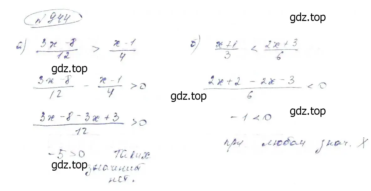 Решение 6. номер 944 (страница 209) гдз по алгебре 8 класс Макарычев, Миндюк, учебник