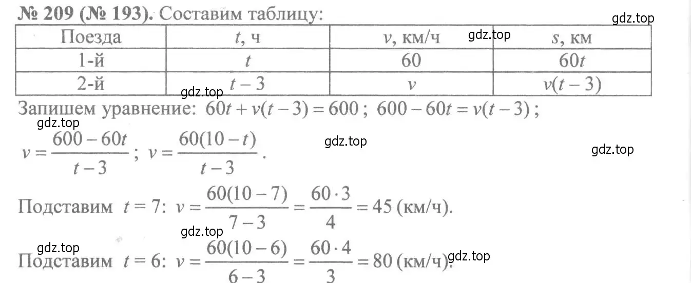 Решение 7. номер 209 (страница 53) гдз по алгебре 8 класс Макарычев, Миндюк, учебник