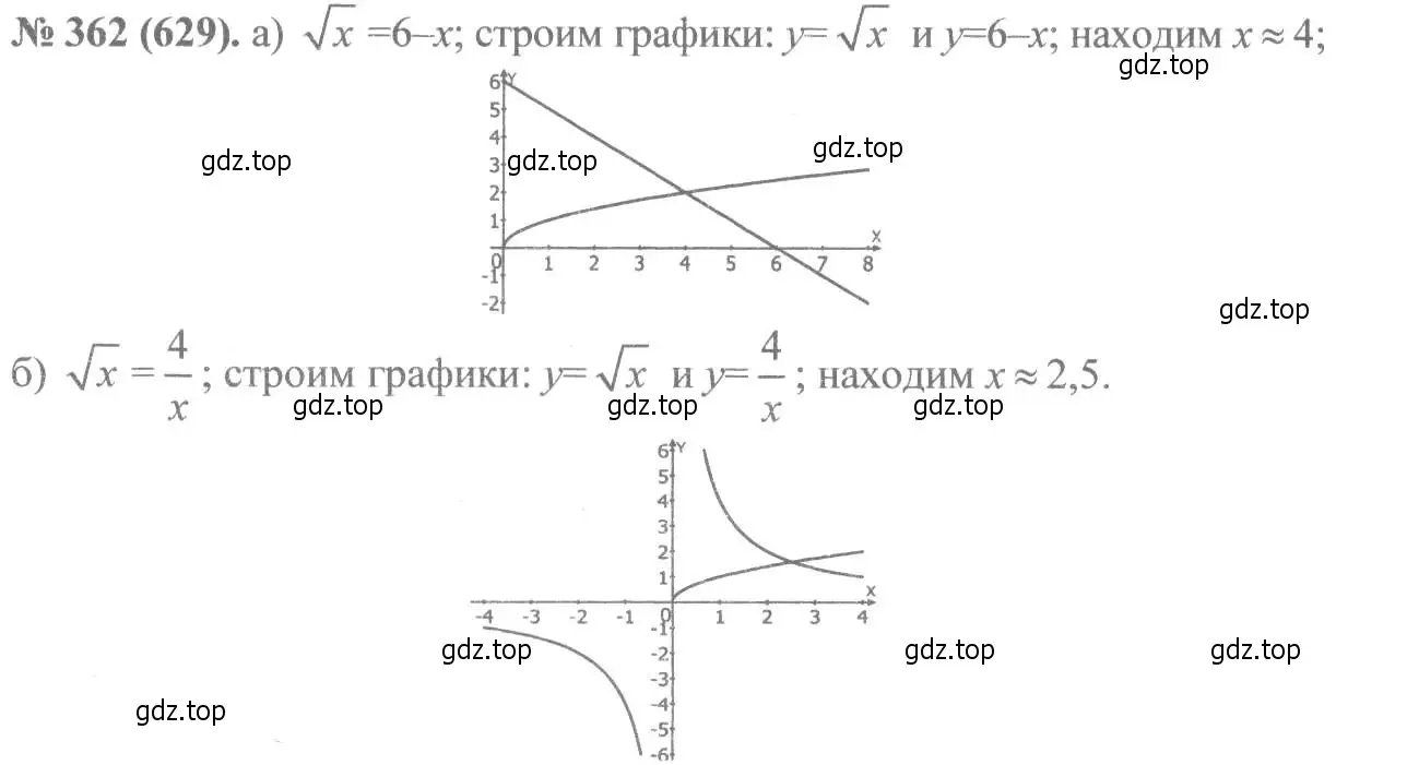 Решение 7. номер 362 (страница 87) гдз по алгебре 8 класс Макарычев, Миндюк, учебник