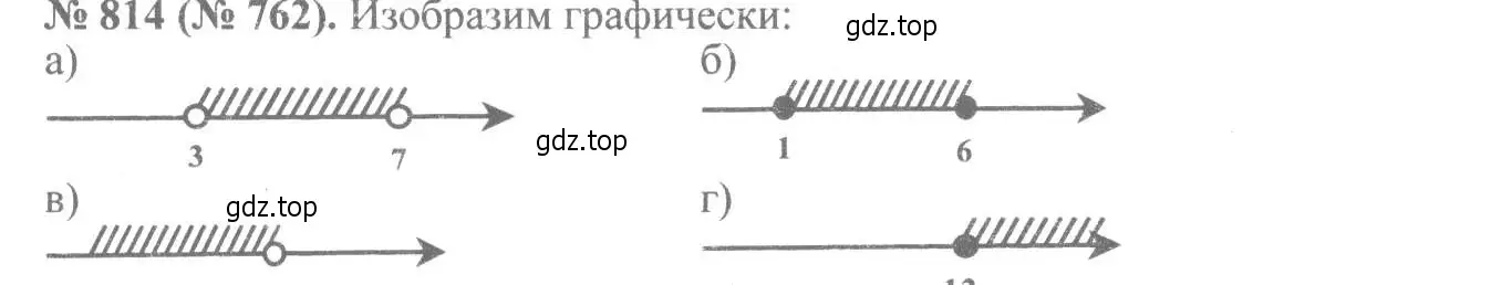 Решение 7. номер 814 (страница 184) гдз по алгебре 8 класс Макарычев, Миндюк, учебник