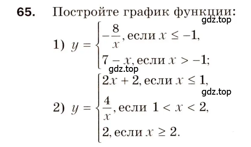 Условие номер 65 (страница 14) гдз по алгебре 8 класс Мерзляк, Полонский, дидактические материалы