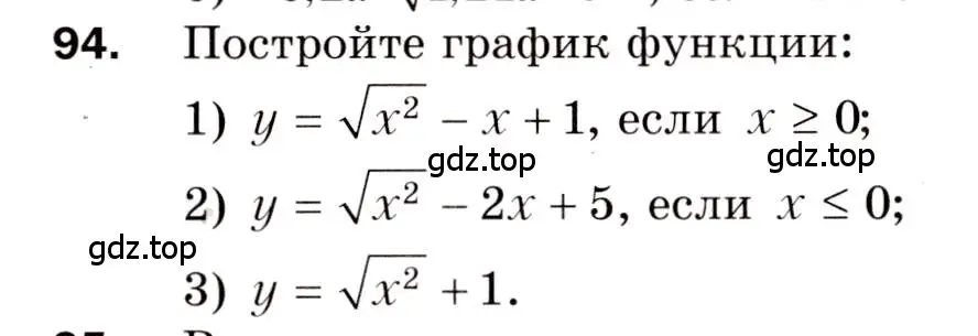 Условие номер 94 (страница 18) гдз по алгебре 8 класс Мерзляк, Полонский, дидактические материалы