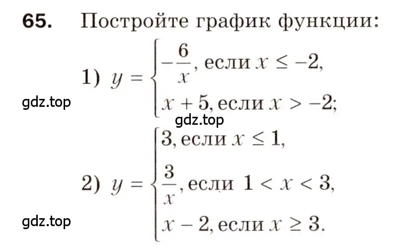 Условие номер 65 (страница 42) гдз по алгебре 8 класс Мерзляк, Полонский, дидактические материалы