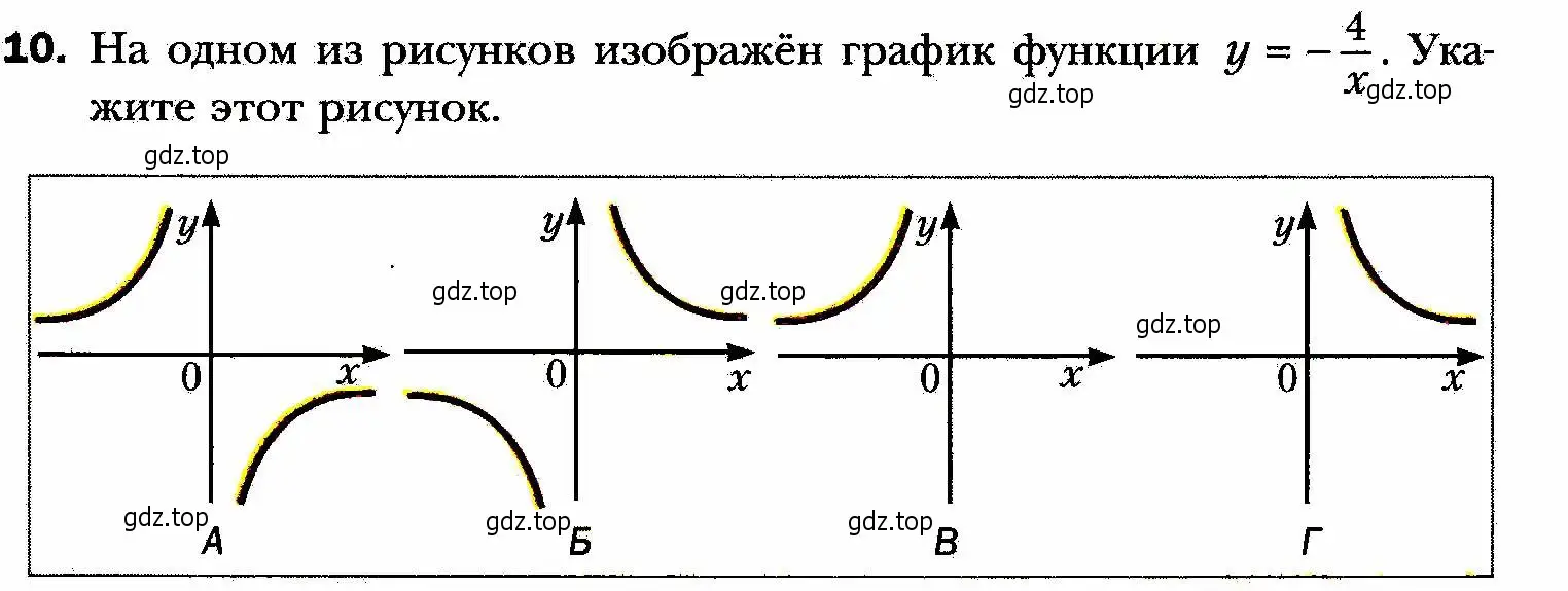 Условие номер 10 (страница 85) гдз по алгебре 8 класс Мерзляк, Полонский, учебник