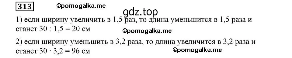 Решение 2. номер 313 (страница 80) гдз по алгебре 8 класс Мерзляк, Полонский, учебник