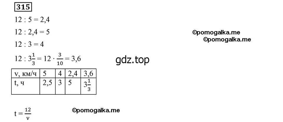 Решение 2. номер 315 (страница 80) гдз по алгебре 8 класс Мерзляк, Полонский, учебник