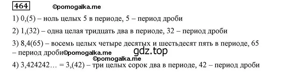 Решение 2. номер 464 (страница 116) гдз по алгебре 8 класс Мерзляк, Полонский, учебник