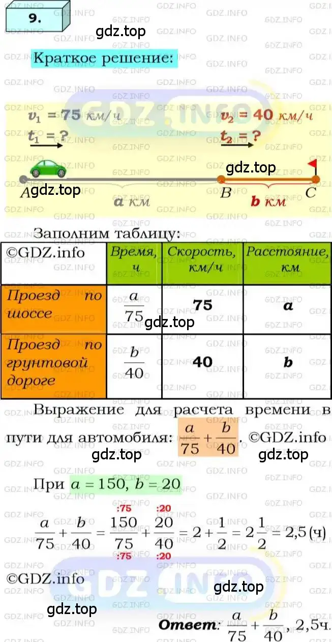 Решение 3. номер 9 (страница 8) гдз по алгебре 8 класс Мерзляк, Полонский, учебник