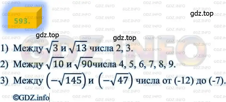 Решение 4. номер 593 (страница 148) гдз по алгебре 8 класс Мерзляк, Полонский, учебник