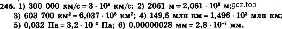 Решение 7. номер 246 (страница 63) гдз по алгебре 8 класс Мерзляк, Полонский, учебник