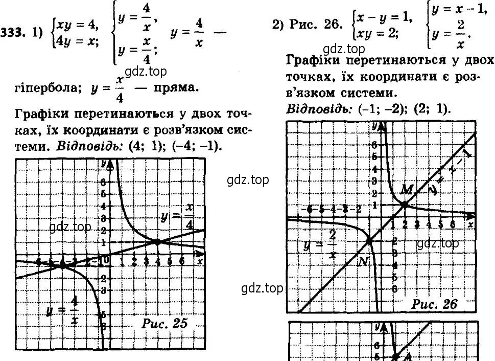 Решение 7. номер 333 (страница 82) гдз по алгебре 8 класс Мерзляк, Полонский, учебник