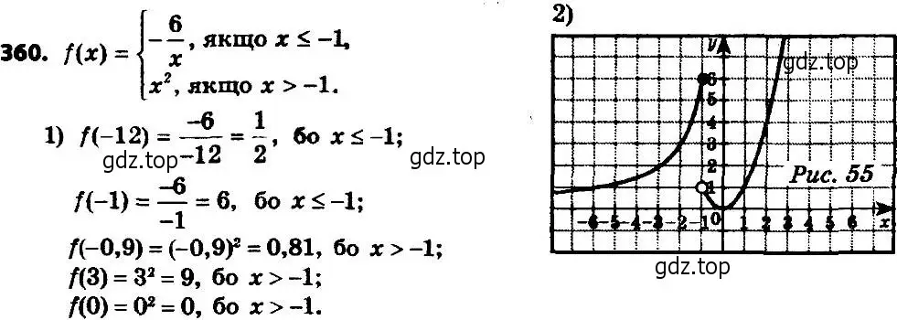 Решение 7. номер 360 (страница 92) гдз по алгебре 8 класс Мерзляк, Полонский, учебник