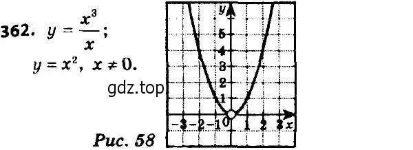 Решение 7. номер 362 (страница 93) гдз по алгебре 8 класс Мерзляк, Полонский, учебник