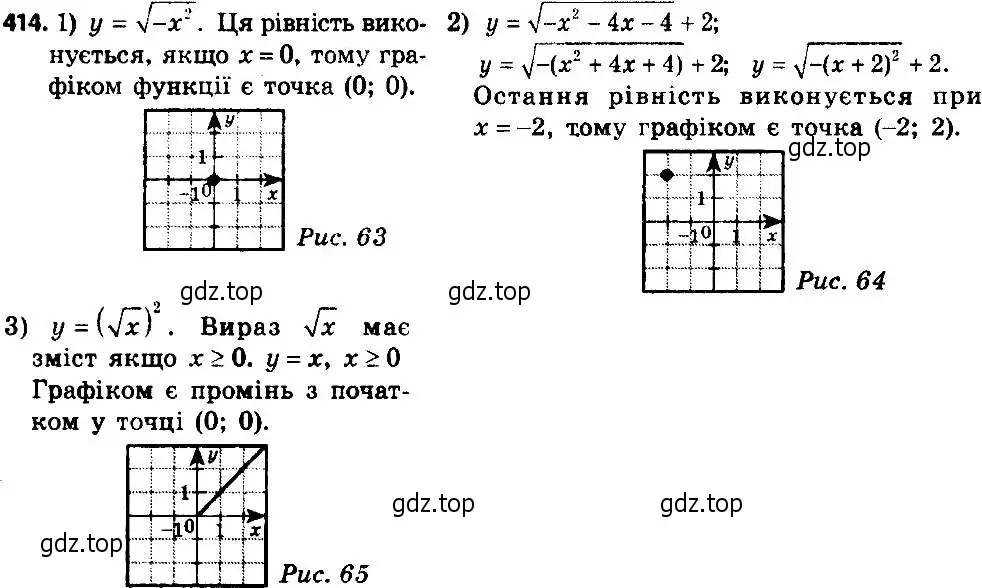 Решение 7. номер 414 (страница 103) гдз по алгебре 8 класс Мерзляк, Полонский, учебник