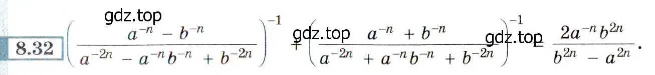 Условие номер 8.32 (страница 55) гдз по алгебре 8 класс Мордкович, Александрова, задачник 2 часть