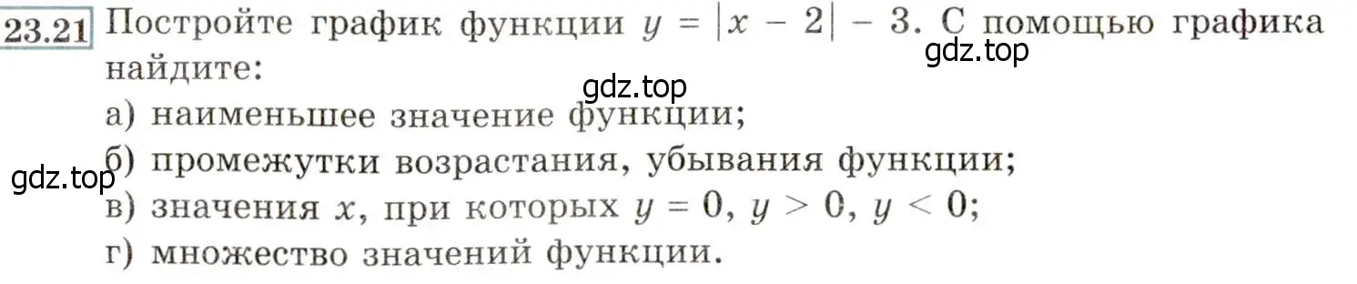 Условие номер 23.21 (21.21) (страница 142) гдз по алгебре 8 класс Мордкович, Александрова, задачник 2 часть